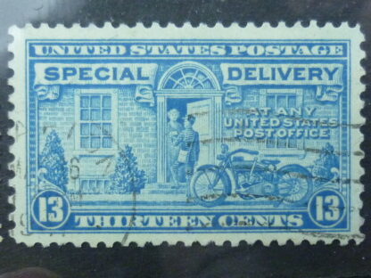 United States SGE16 13 cents 1922 SPECIAL DELIVERY