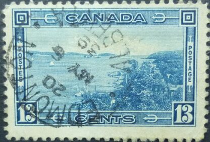 Canada SG364 13 cents blue 1937