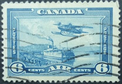 Canada SG371 5 cents blue 1938