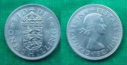 Elizabeth II shilling 1963