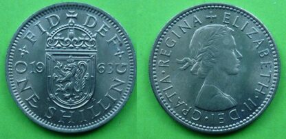 Elizabeth II shilling 1963