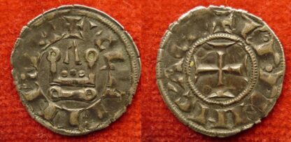 France Charles I denier tournois 1278-1285