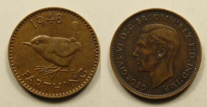 George VI farthing 1948