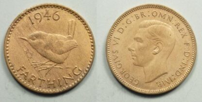 George VI farthing 1946