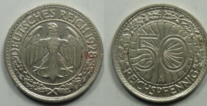 Germany 50 reichspfennig 1928