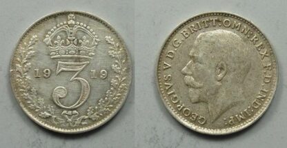 George V threepence 1919