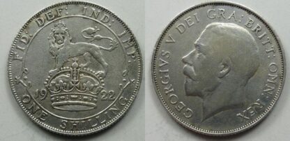 George V shilling 1922