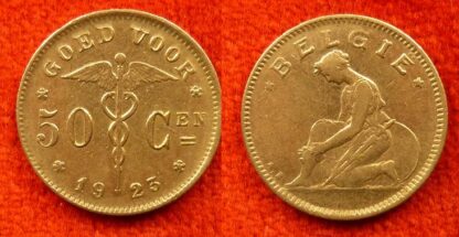 Belgium 50 centimes 1923