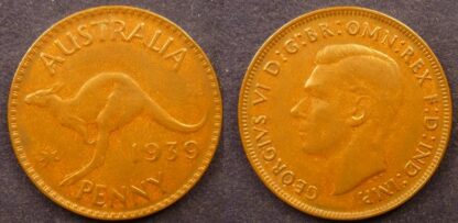 Australia penny 1939