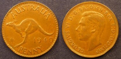 Australia penny 1940