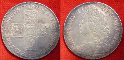 George II halfcrown 1745