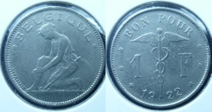 Belgium franc 1922