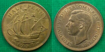 George VI halfpenny 1937