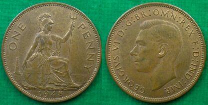 George VI penny 1948