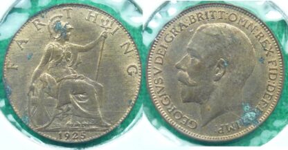 George V farthing 1925