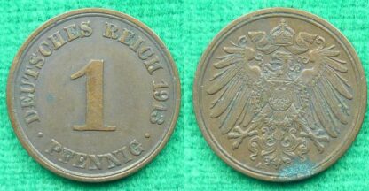 Germany pfennig 1913