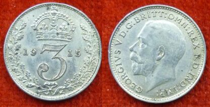 George V threepence 1915