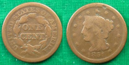 United States cent 1851