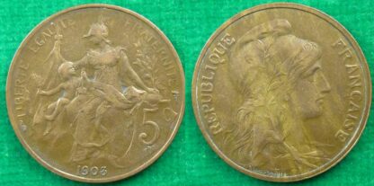 France 5 centimes 1903