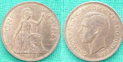 George VI penny 1937