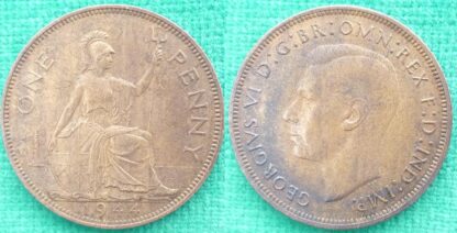 George VI penny 1944