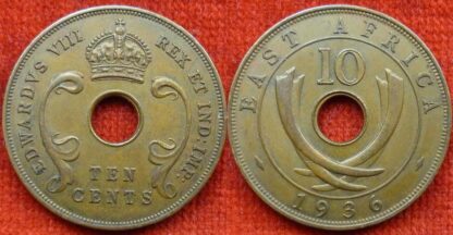 East Africa 10 cents 1936