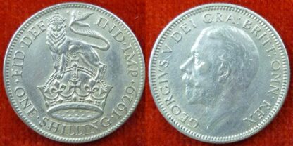 George V shilling 1929