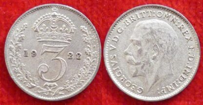 George V threepence 1922