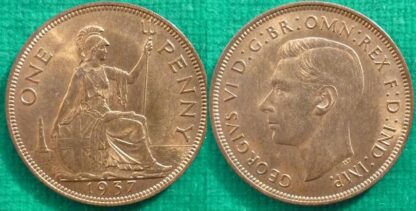 George VI penny 1937