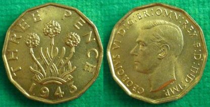 George VI threepence 1943