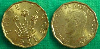 George VI threepence 1941