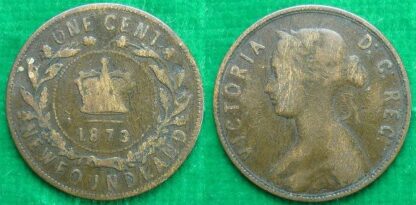 Canada Newfoundland cent 1873