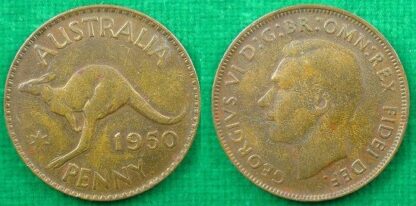 Australia penny 1950 PERTH