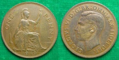 George VI penny 1949