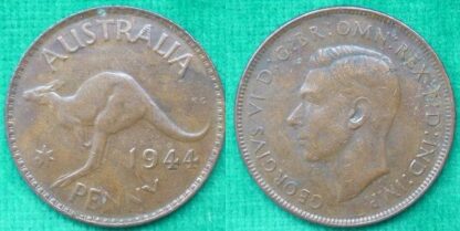 Australia penny 1944 PERTH