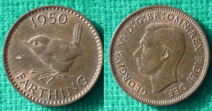 George VI farthing 1950