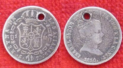 Spain real 1850