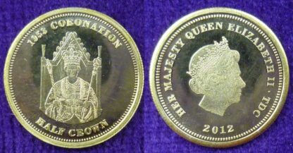 Barbados Elizabeth II halfcrown 2012