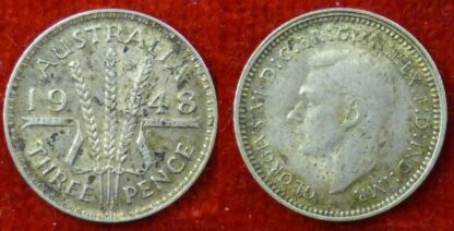 Australia threepence 1948