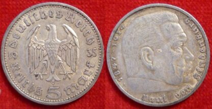 Germany 5 reichmark 1935