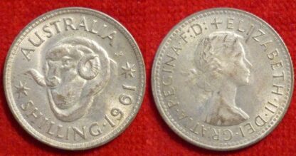 Australia shilling 1961