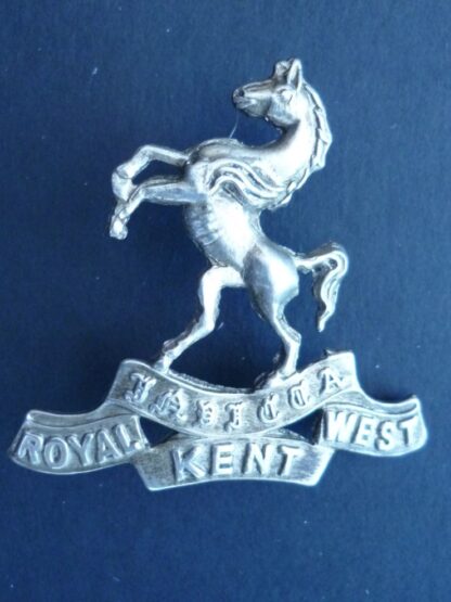 Queens Own West Kent Regiment cap badge