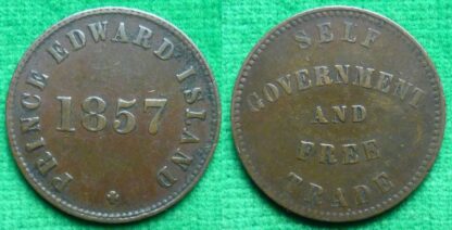 Canada Prince Edward Island cent 1857