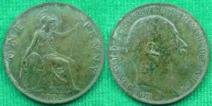 Edward VII penny 1902