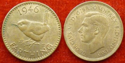 George VI farthing 1946 UNC