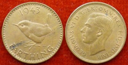 George VI farthing 1943 UNC