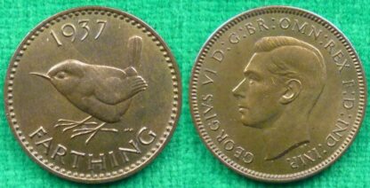 George VI farthing 1937