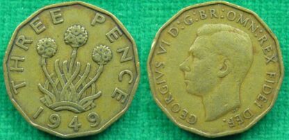 George VI threepence 1949