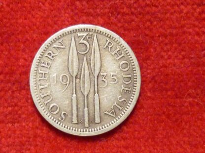 Southern Rhodesia threepence 1935 - Image 2