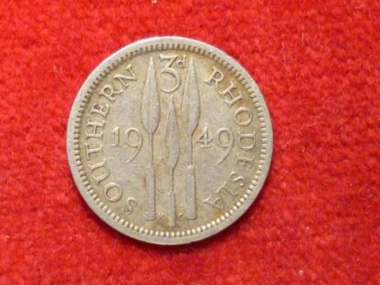 Southern Rhodesia threepence 1949 - Image 2